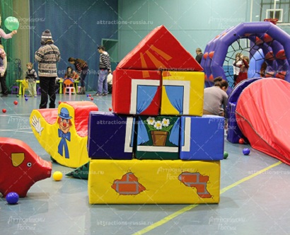 Мягкие модули для детских игровых комнат подходят для частного и коммерческого применения